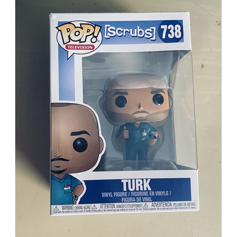 Funko POP! Television Scrubs Turk #738 Vinyl Figure